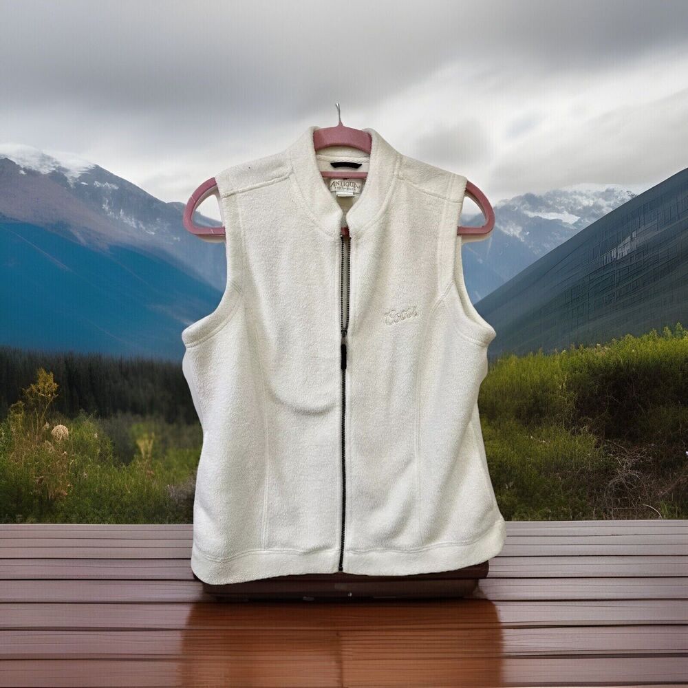 Antigua Women’s Coors Golf Fleece Vest‎ Size Medium